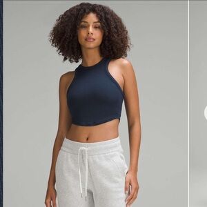 Lululemon Hold Tight Cropped Tank Top